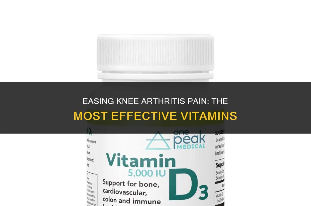 what is the best vitamin for arthritis pain in knees