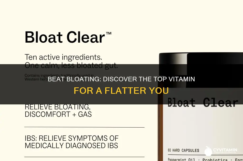 what is the best vitamin for bloating