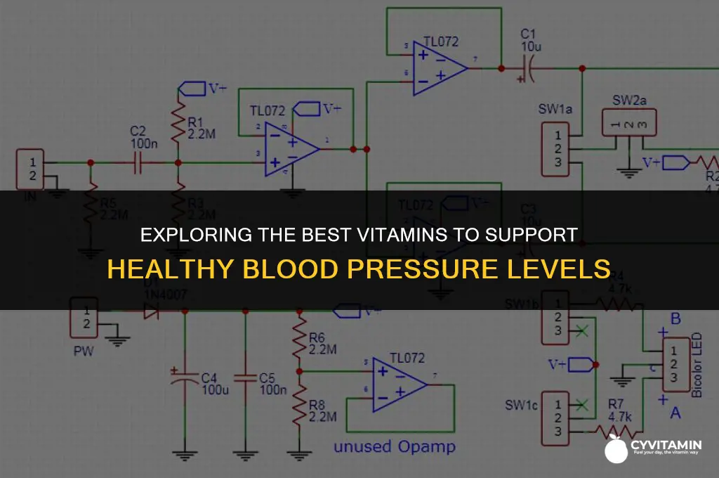 what is the best vitamin for blood pressure