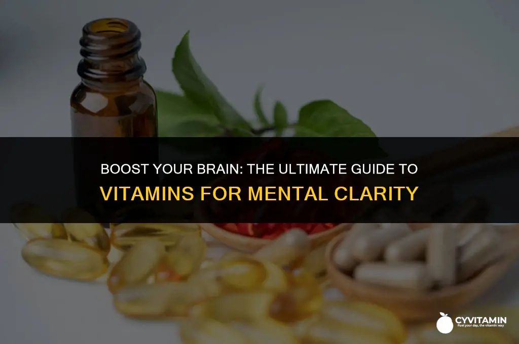 what is the best vitamin for brain fog