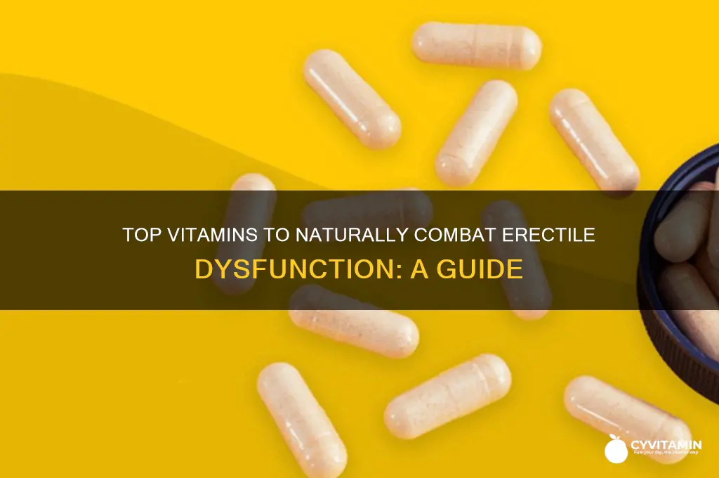 what is the best vitamin for erectile dysfunction