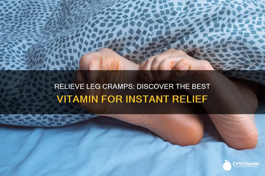 what is the best vitamin for leg cramps