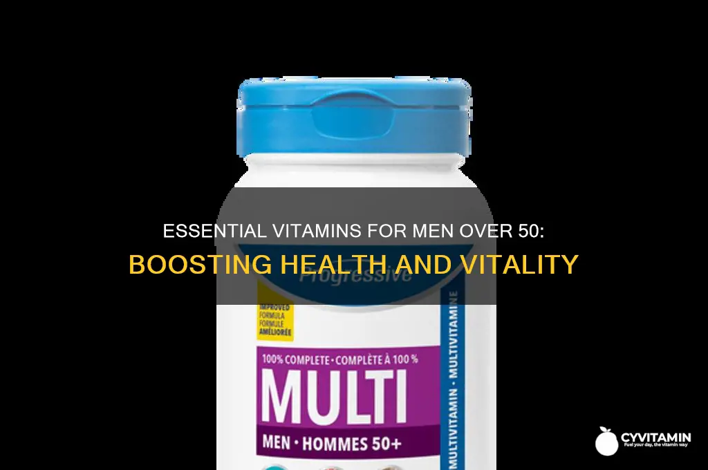 what is the best vitamin for men over 50