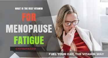 Combat Menopause Fatigue: Discover the Best Vitamin for Energy Boost