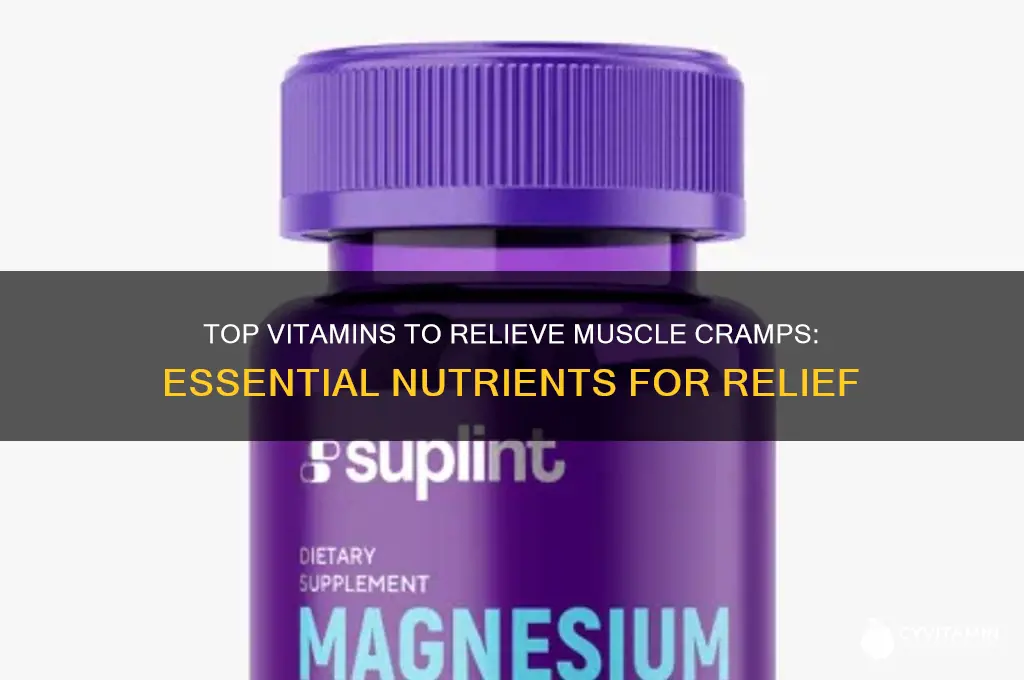 what is the best vitamin for muscle cramps
