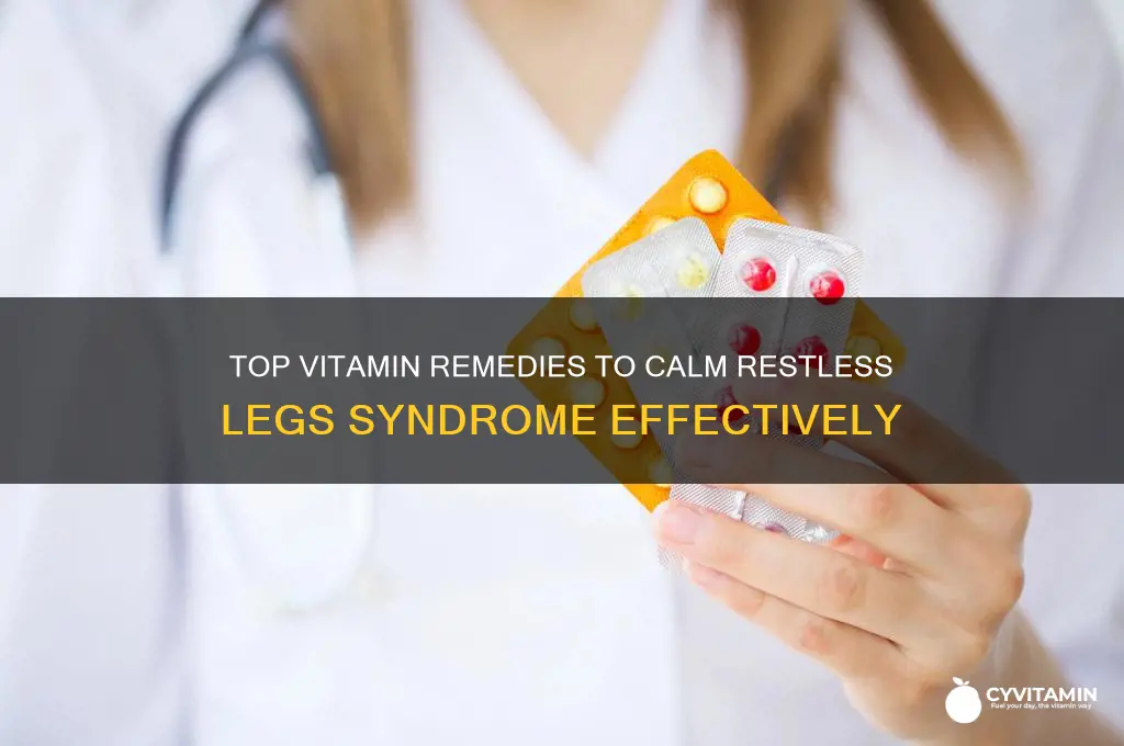 what is the best vitamin for restless legs