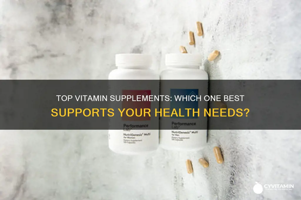 what is the best vitamin supplement to take