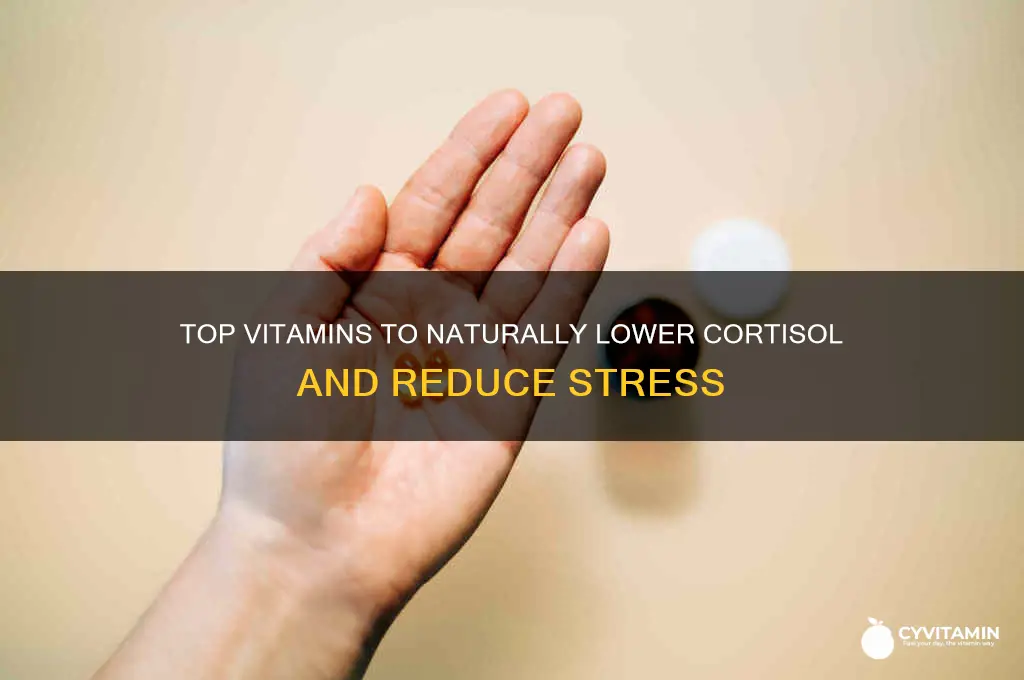 what is the best vitamin to reduce cortisol levels