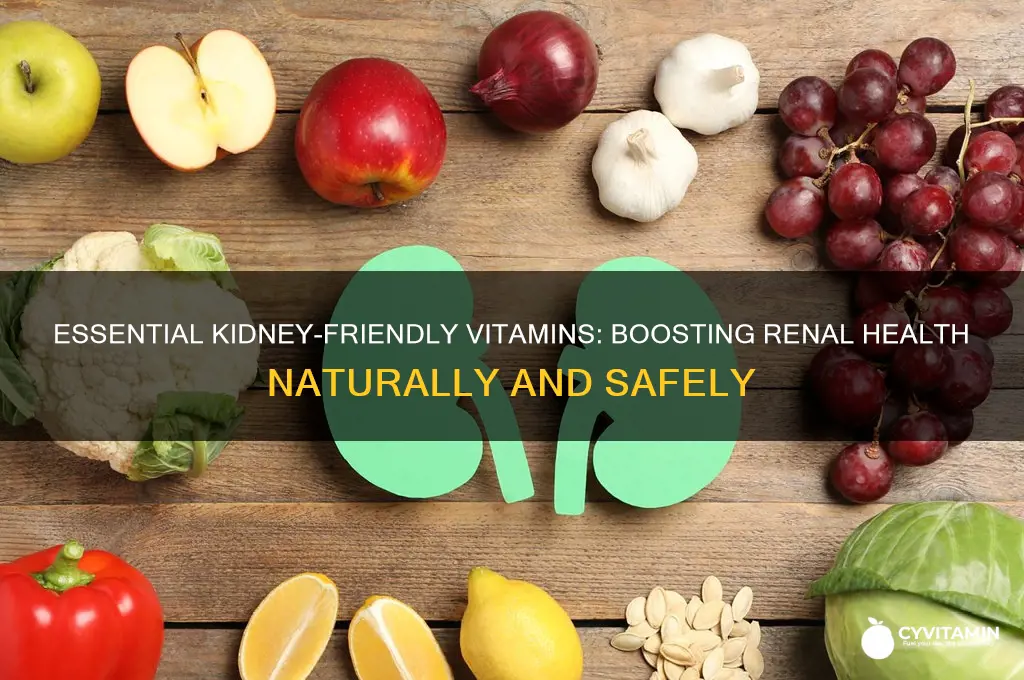 what is the best vitamins for kidneys