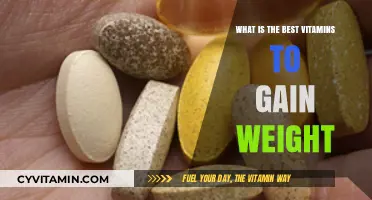 Effective Vitamins for Healthy Weight Gain: A Comprehensive Guide
