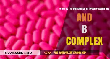Unlocking the Benefits: Vitamin B12 vs. B Complex Explained
