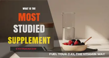 Unveiling the Most Researched Supplement: A Comprehensive Guide
