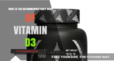 Optimal Vitamin D3 Intake: A Guide to Daily Dosage