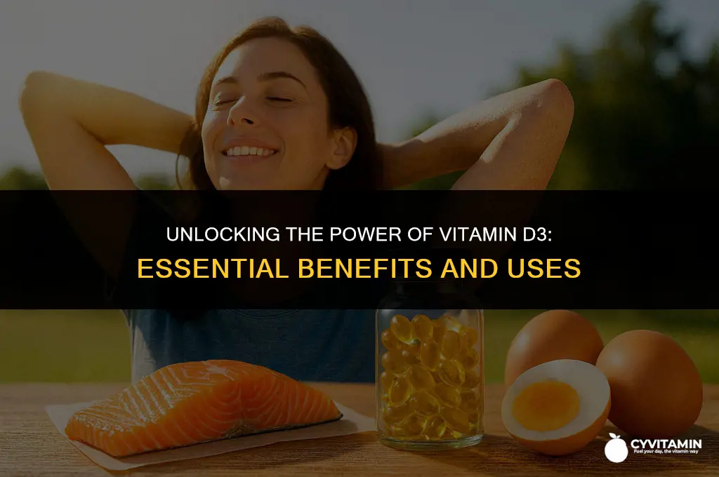 what is vit d3 for