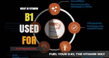 Unlocking the Power of Vitamin B1: Essential Uses and Benefits