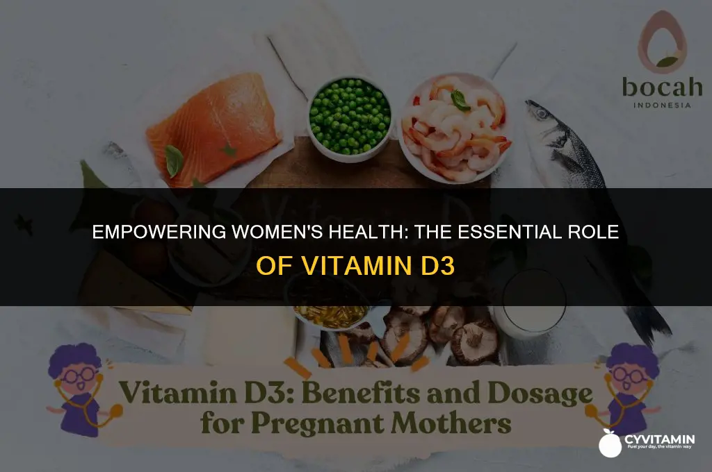 what is vitamin d3 for women