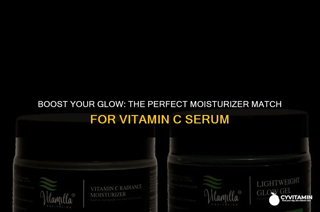 what moisturizer to use with vitamin c serum
