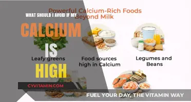 Navigating High Calcium Levels: Foods and Habits to Avoid