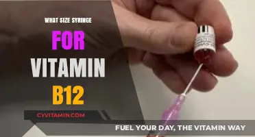 Choosing the Right Syringe Size for Vitamin B12 Injections