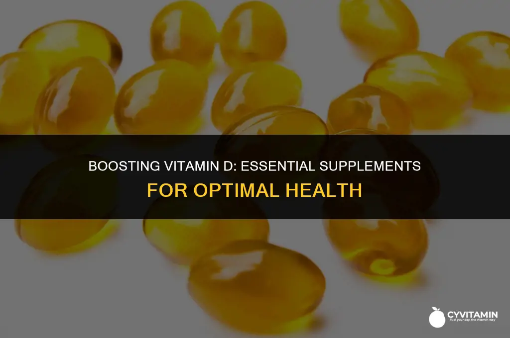 what supplement for vitamin d deficiency
