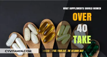 Essential Supplements for Women Over 40: A Comprehensive Guide
