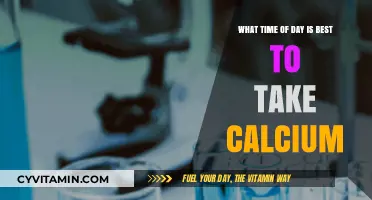 Optimal Calcium Absorption: Best Time of Day to Take Supplements