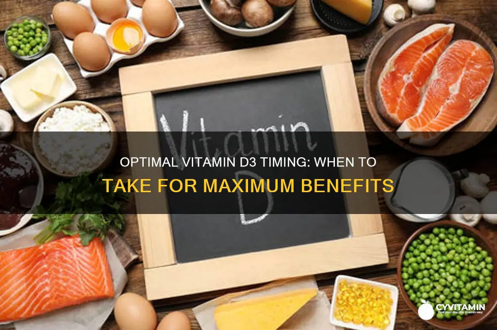 what time of day is best to take vitamin d3