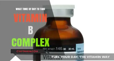 Optimizing Your Vitamin B Complex Intake: Timing Matters