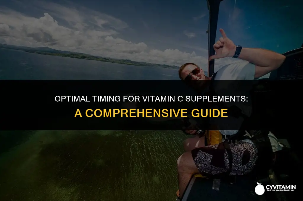 what time to take vitamin c supplement