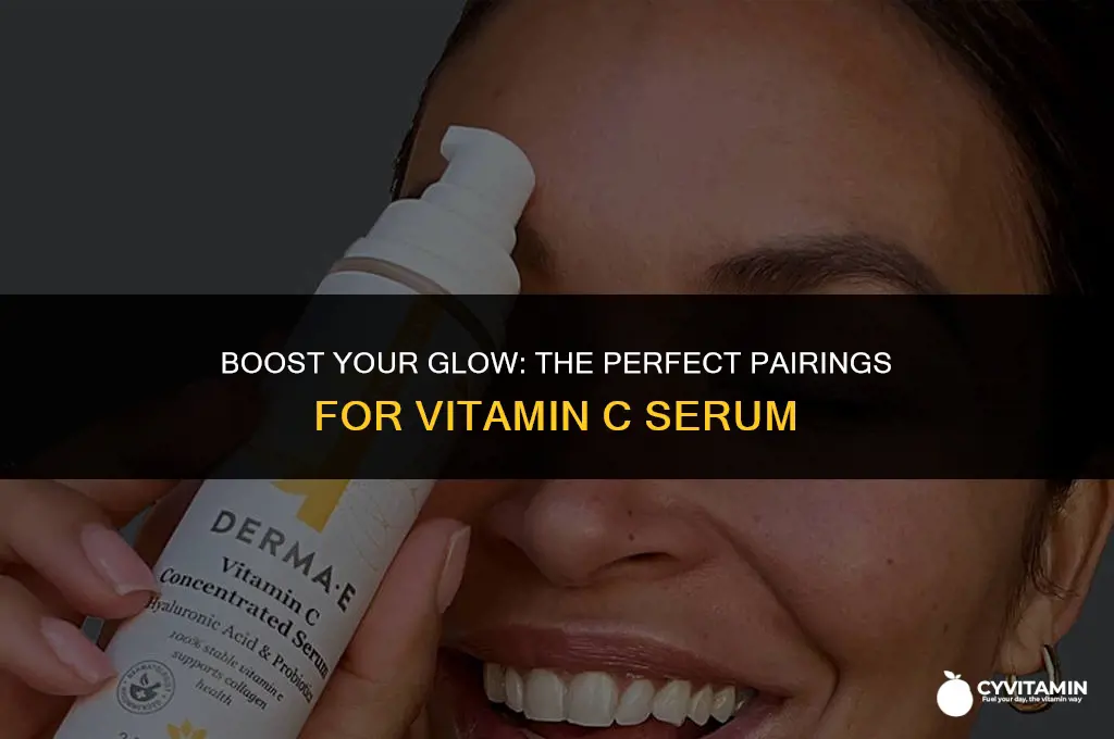 what to use with vitamin c serum