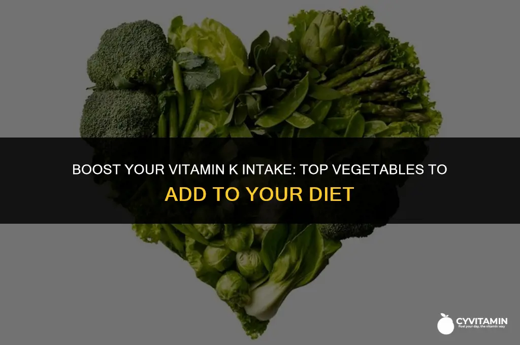 what veg has vitamin k