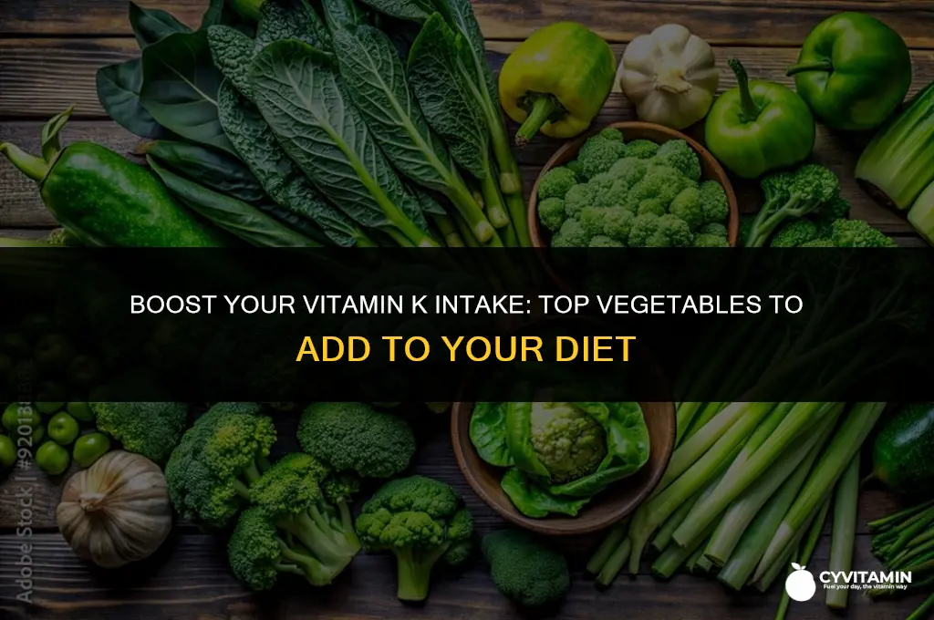 what veggies are high in vitamin k