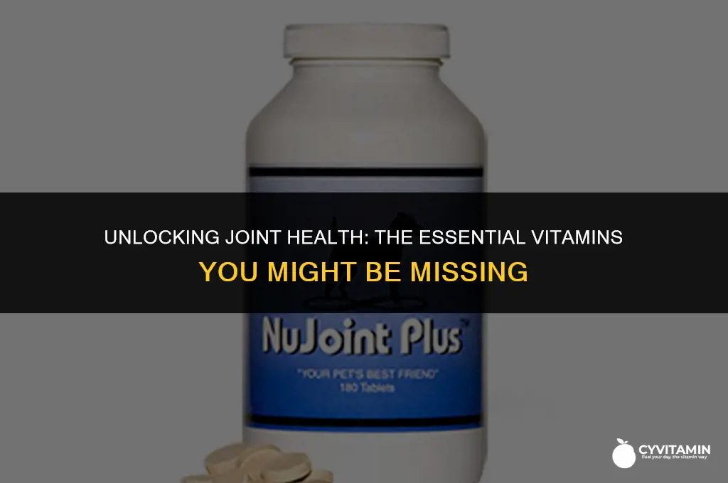 what vitamin am i lacking if my joints hurt