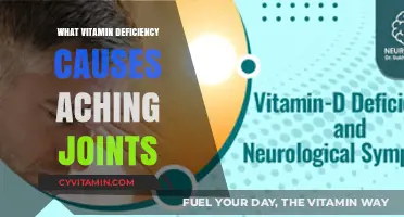 Unveiling the Culprit: Which Vitamin Deficiency Triggers Joint Pain?