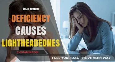Unveiling the Culprit: Which Vitamin Deficiency Triggers Lightheadedness?