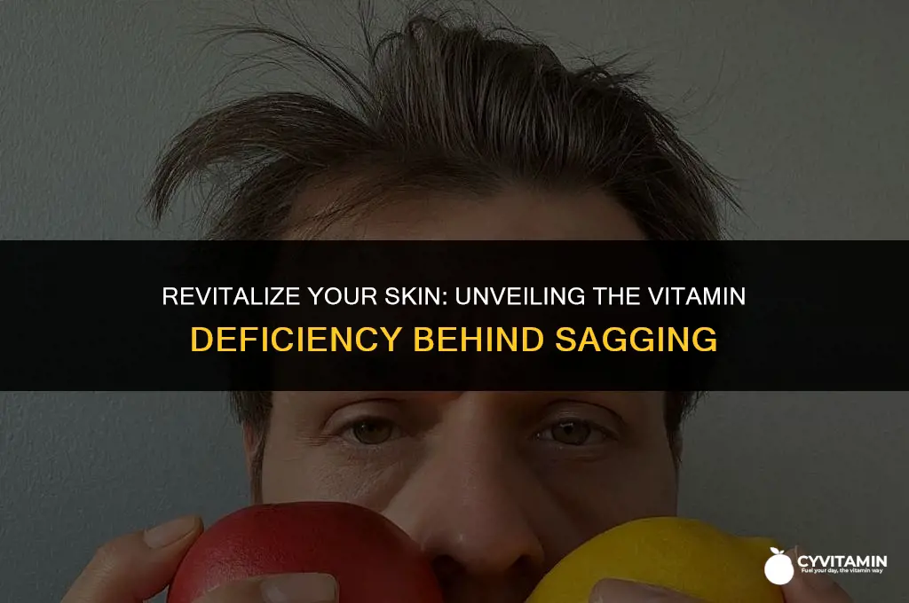 what vitamin deficiency causes sagging skin