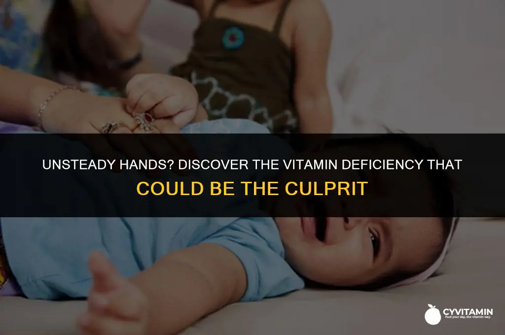 what vitamin deficiency causes shaking