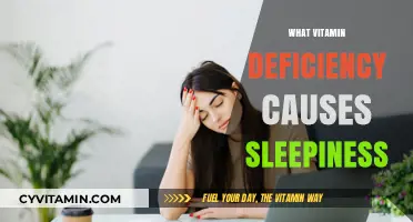 Unveiling the Culprit: Which Vitamin Deficiency Induces Sleepiness?
