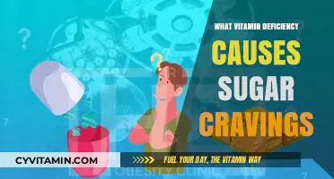 Sweet Cravings: Unveiling the Vitamin Deficiency Link