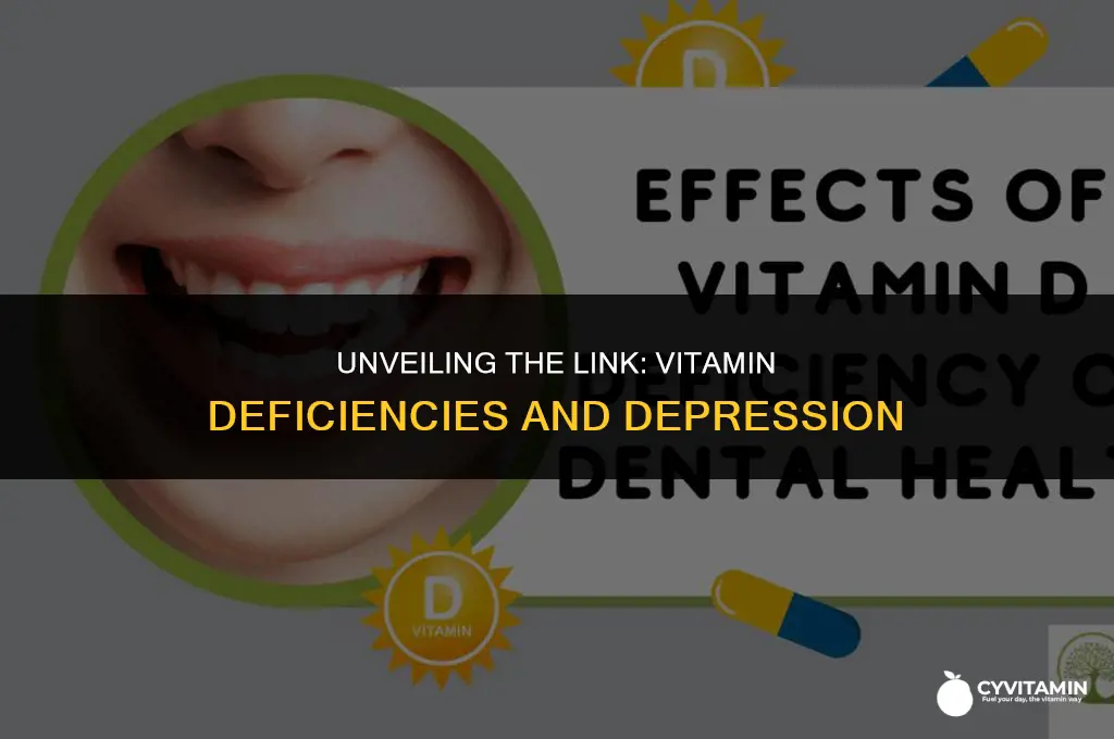 what vitamin deficiency is associated with depression