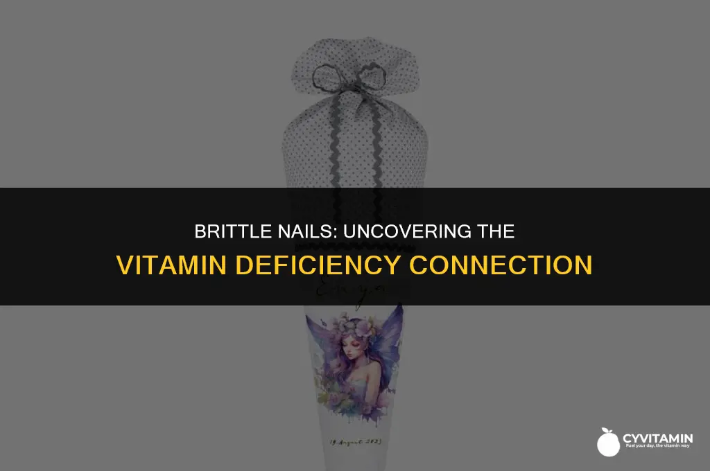 what vitamin deficiency is related to brittle nails