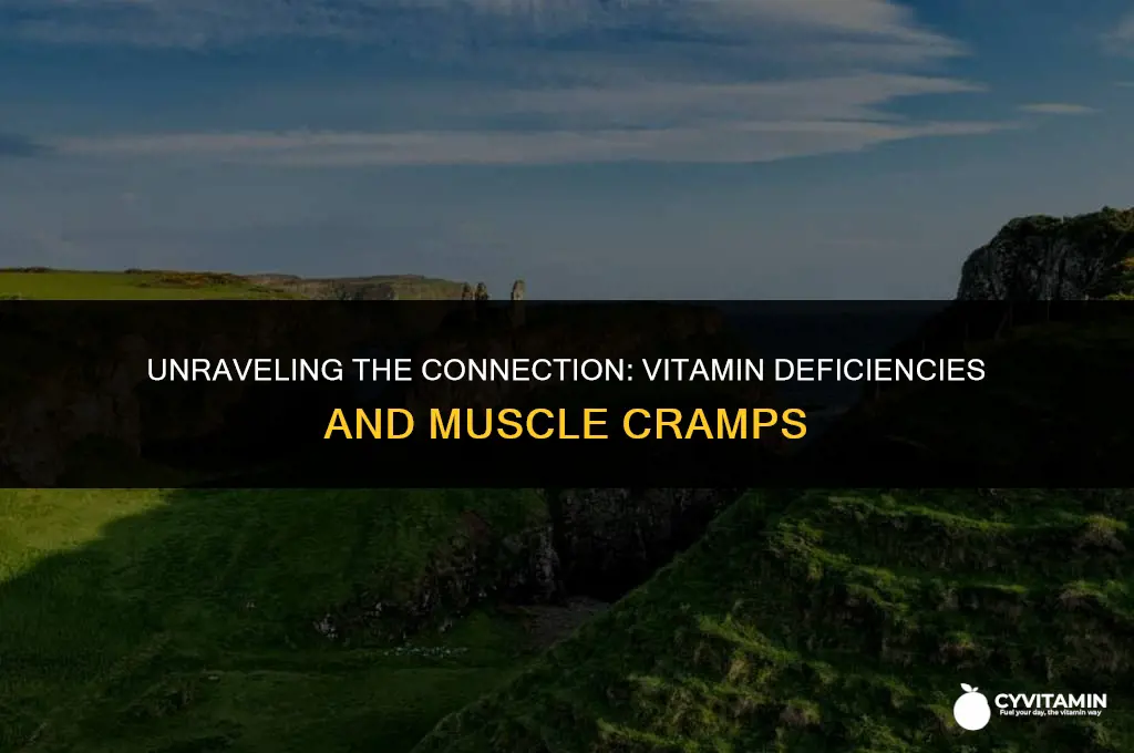 what vitamin deficiency leads to extra cramps