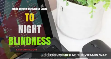 Unveiling the Culprit: Which Vitamin Deficiency Causes Night Blindness?