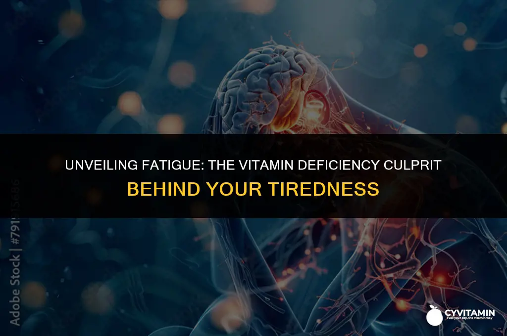 what vitamin deficiency makes you tired