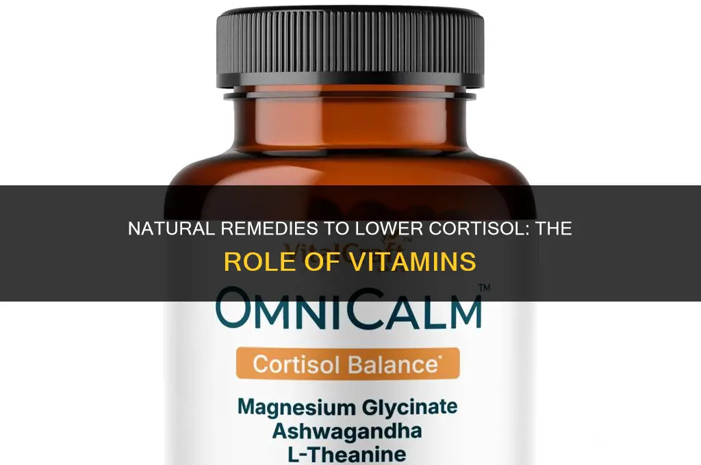 what vitamin gets rid of cortisol