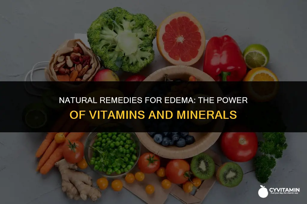 what vitamin gets rid of edema