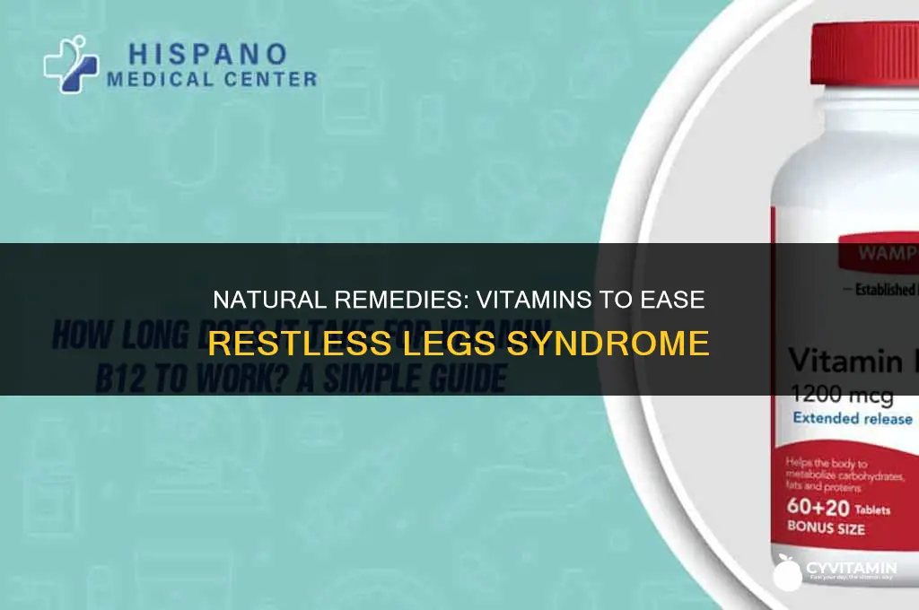 what vitamin is good for restless legs