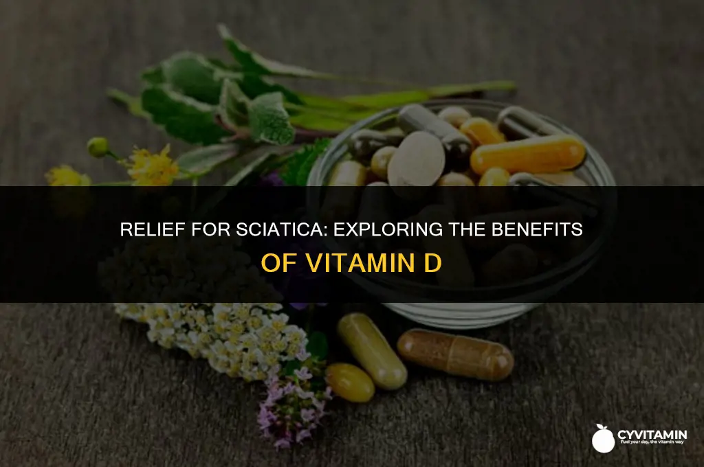 what vitamin is good for sciatica pain