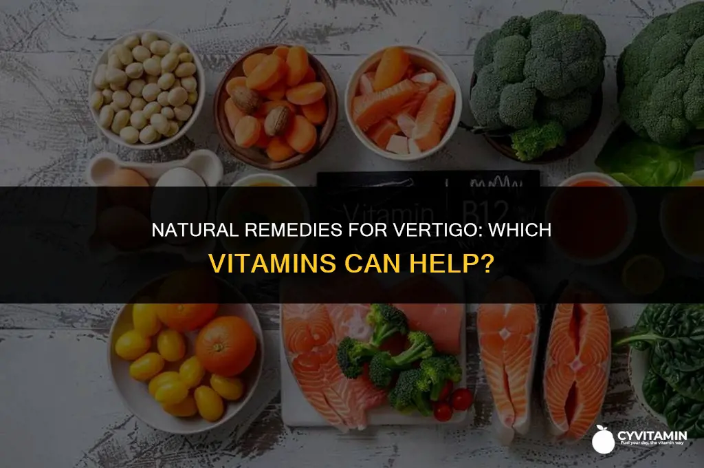 what vitamin is good for vertigo