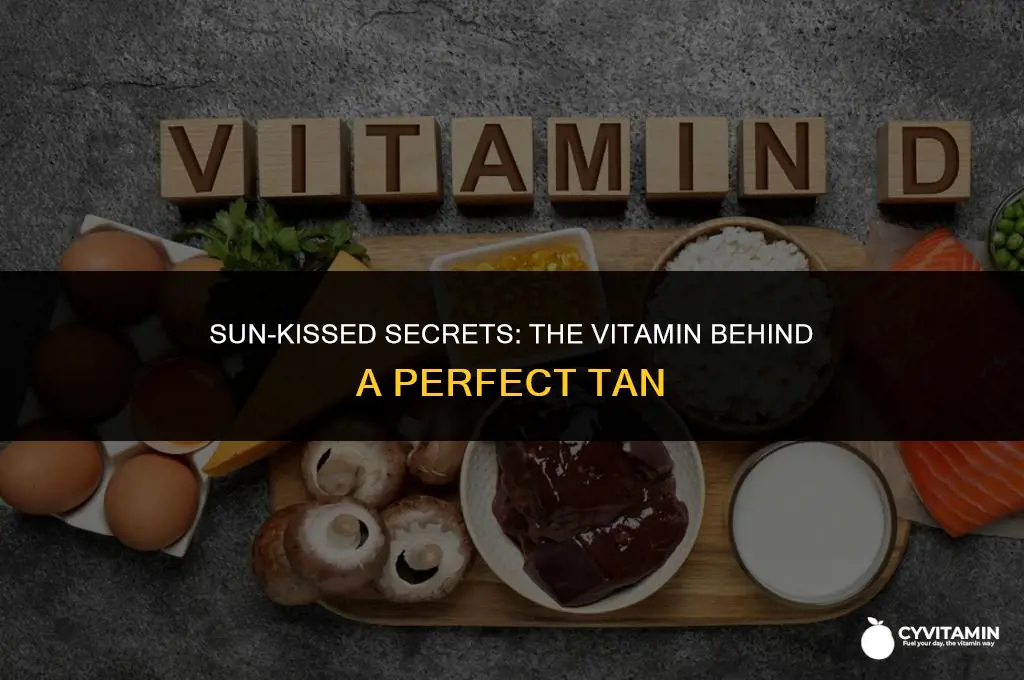 what vitamin makes you tan
